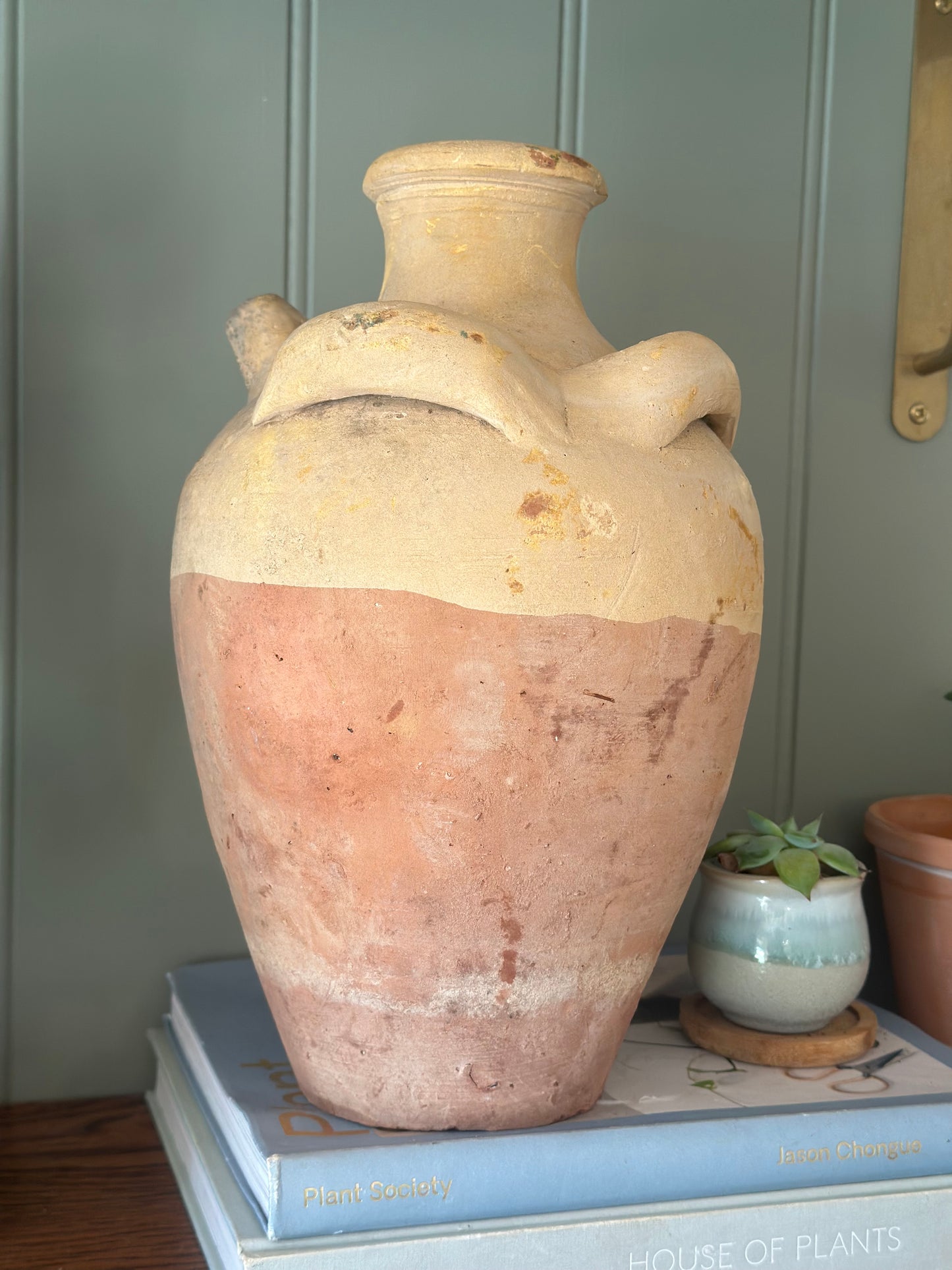 Turkish terracotta water jug