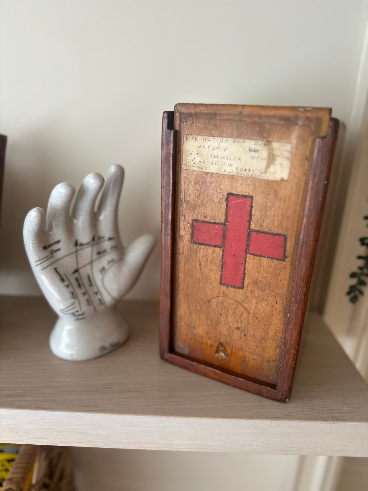British Red Cross vintage medical box