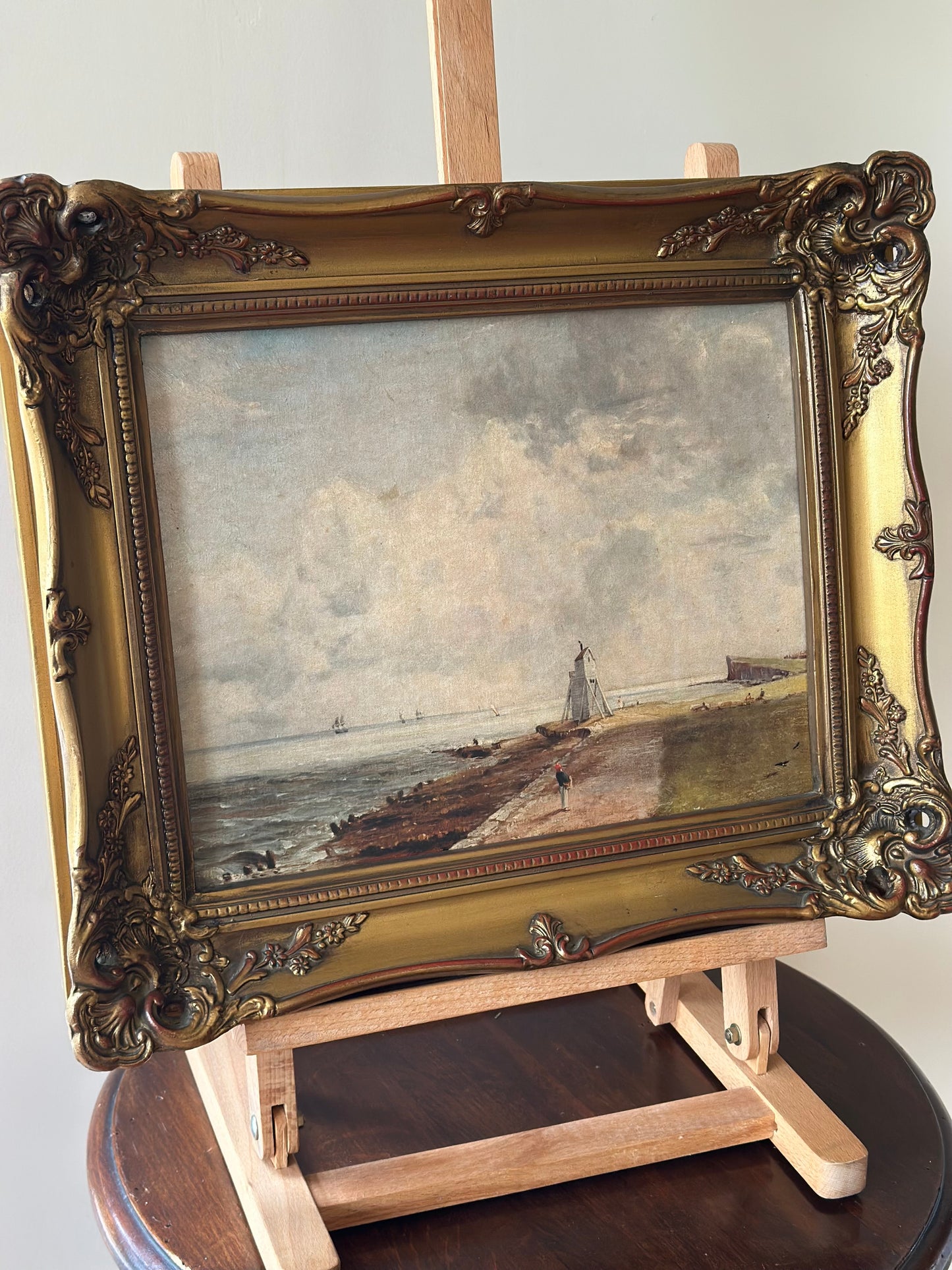 Vintage wall art framed