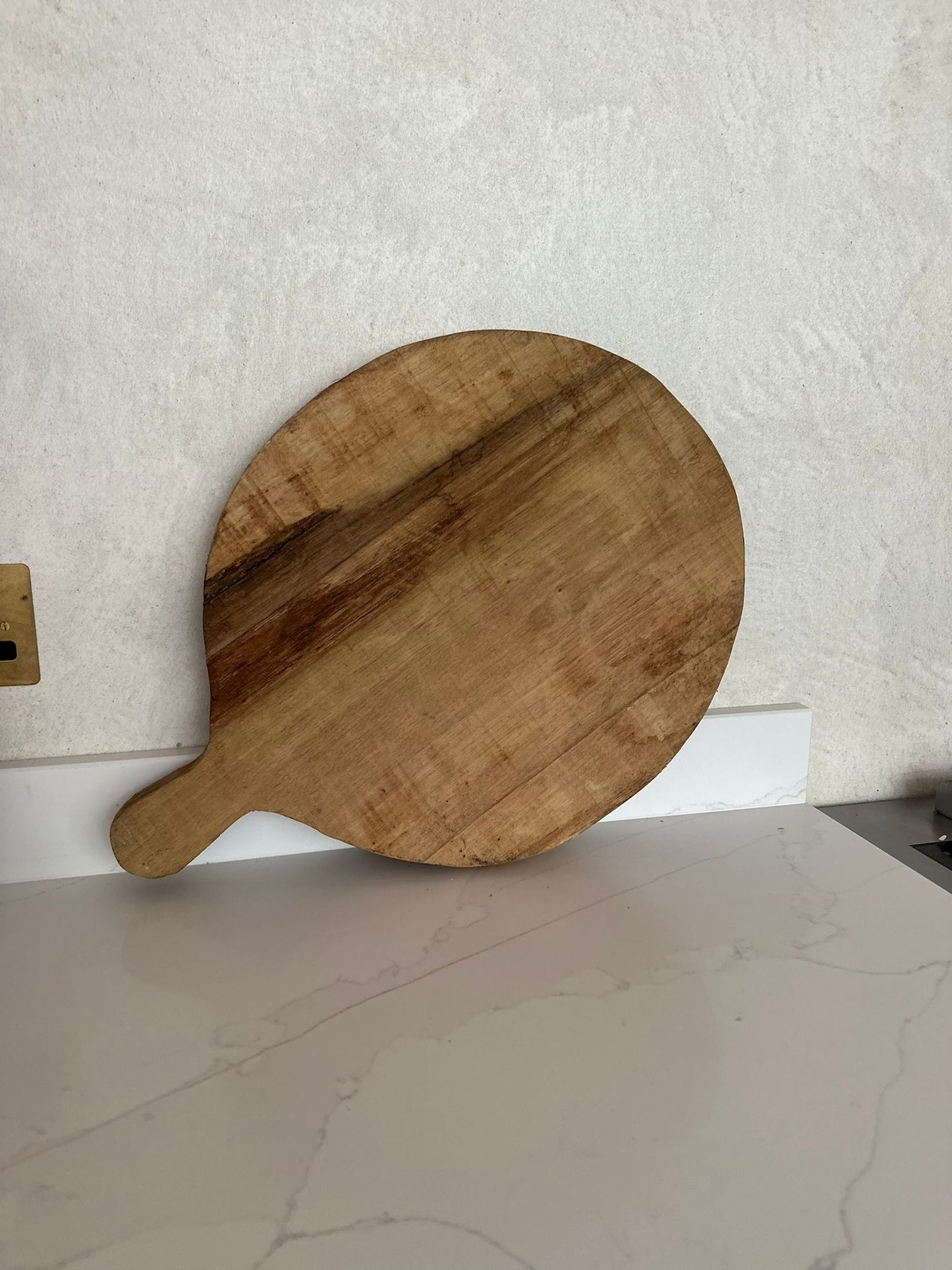 Vintage Giant solid wood chopping board for display