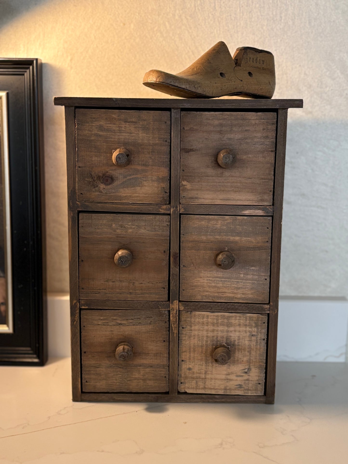 Vintage wooden draws