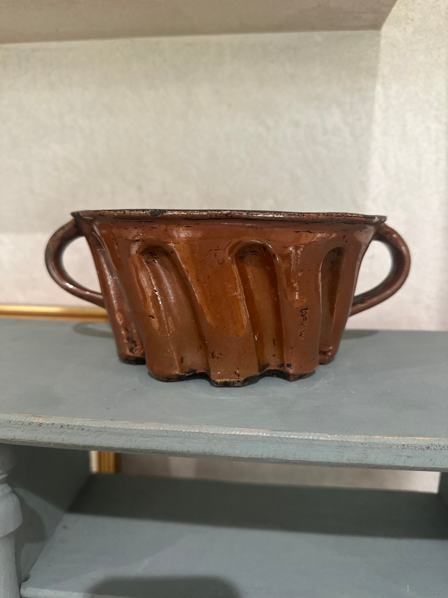 Vintage Italian flan dish - Rare