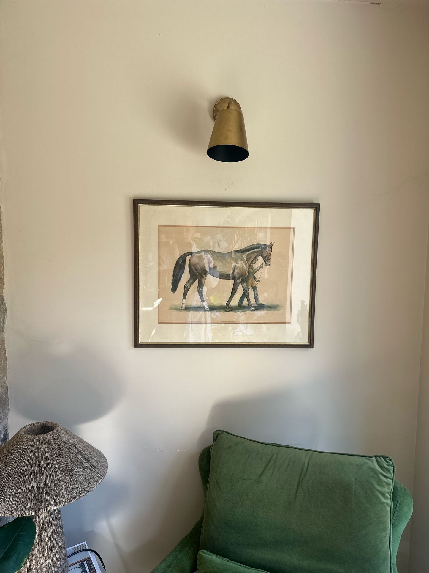 genuine water colour signed / dated / framed
