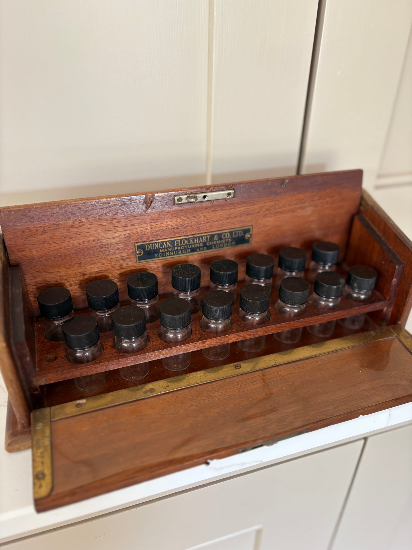 Vintage medical box supplies essence