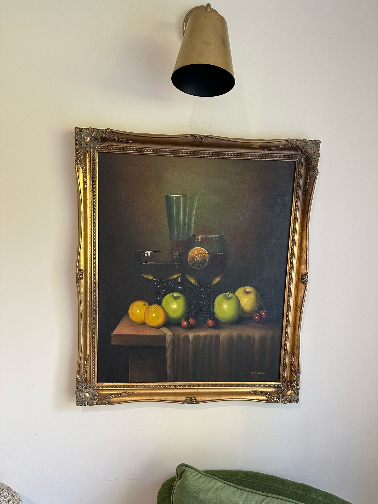 still life wall art signed painting 🖼️