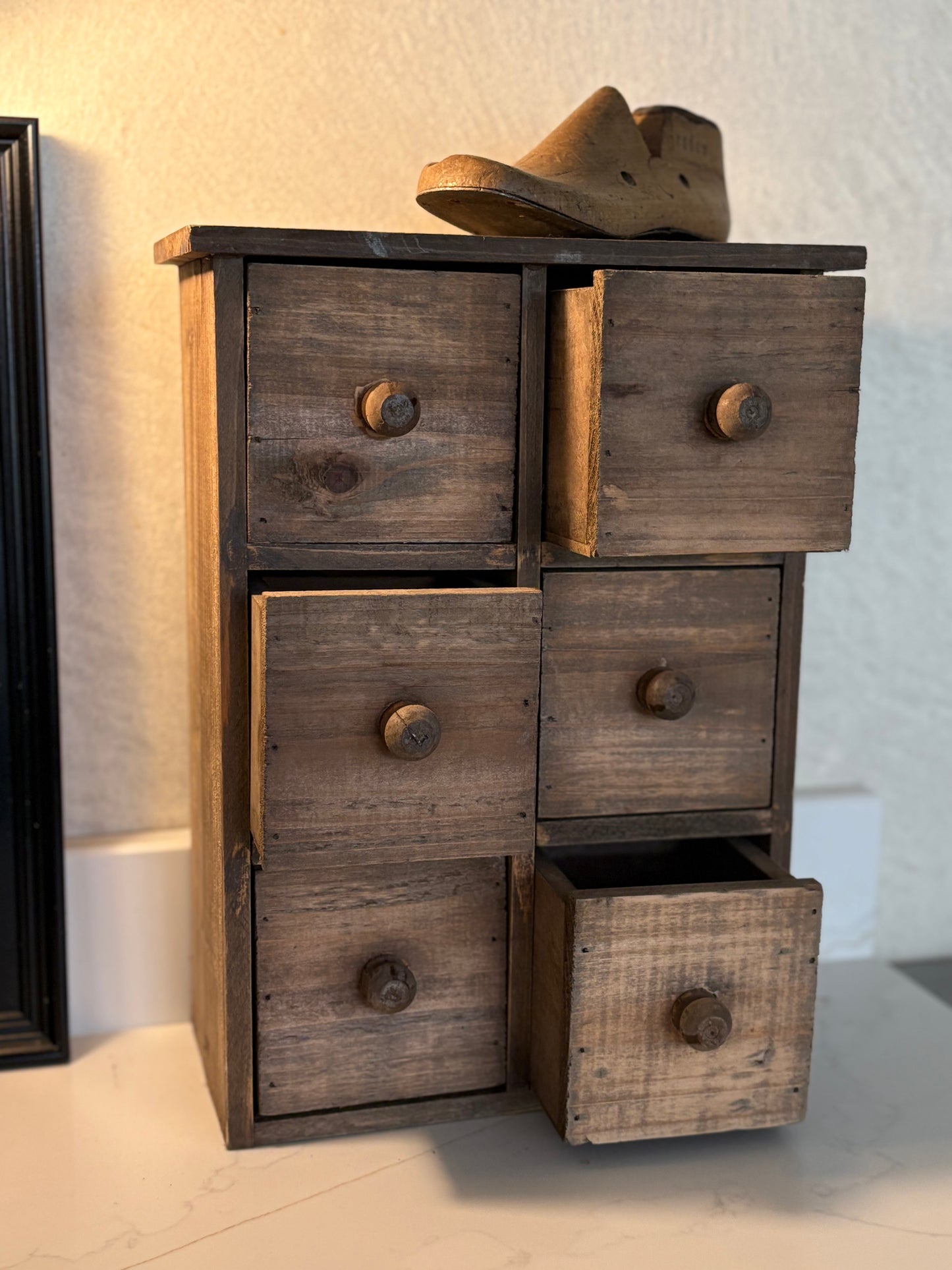 Vintage wooden draws