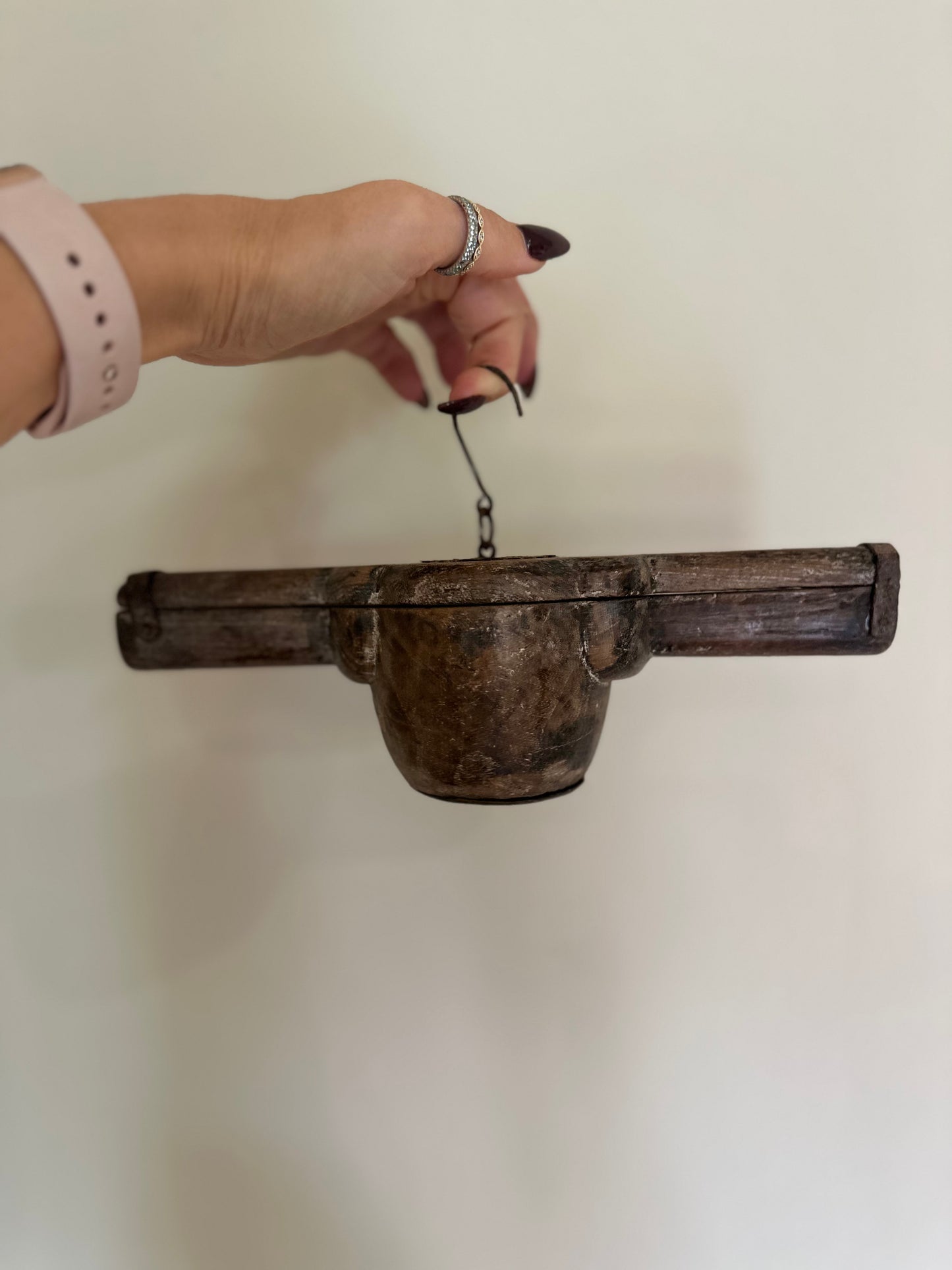 Indian primitive nutmeg crusher rare