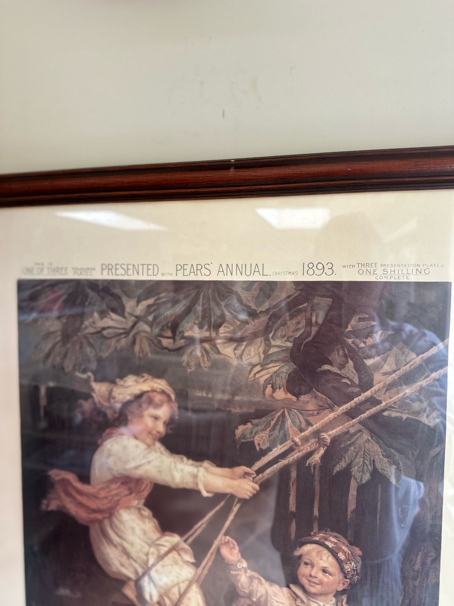 pears soap advertising poster print framed vintage