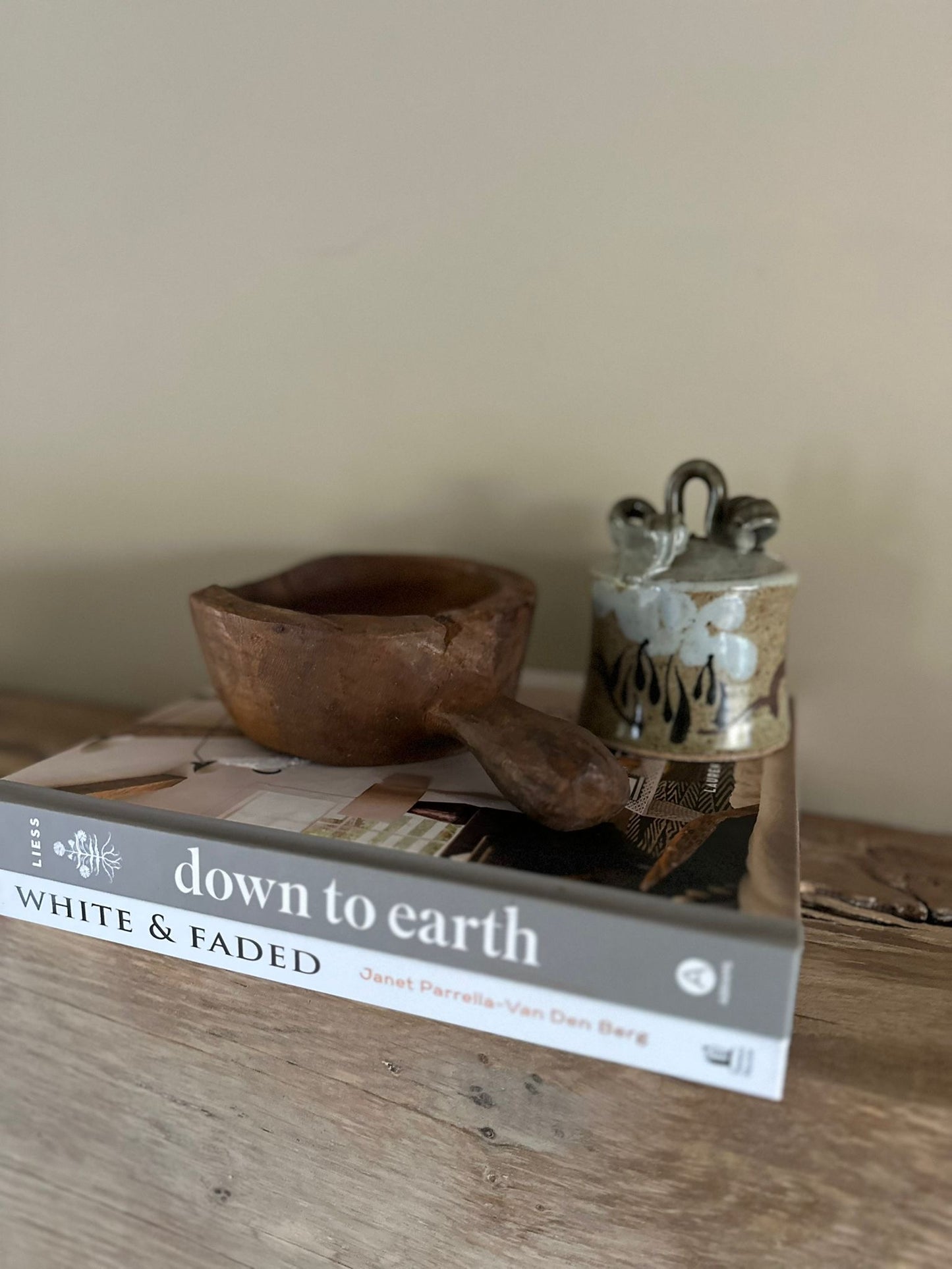 Vintage studio pottery bell