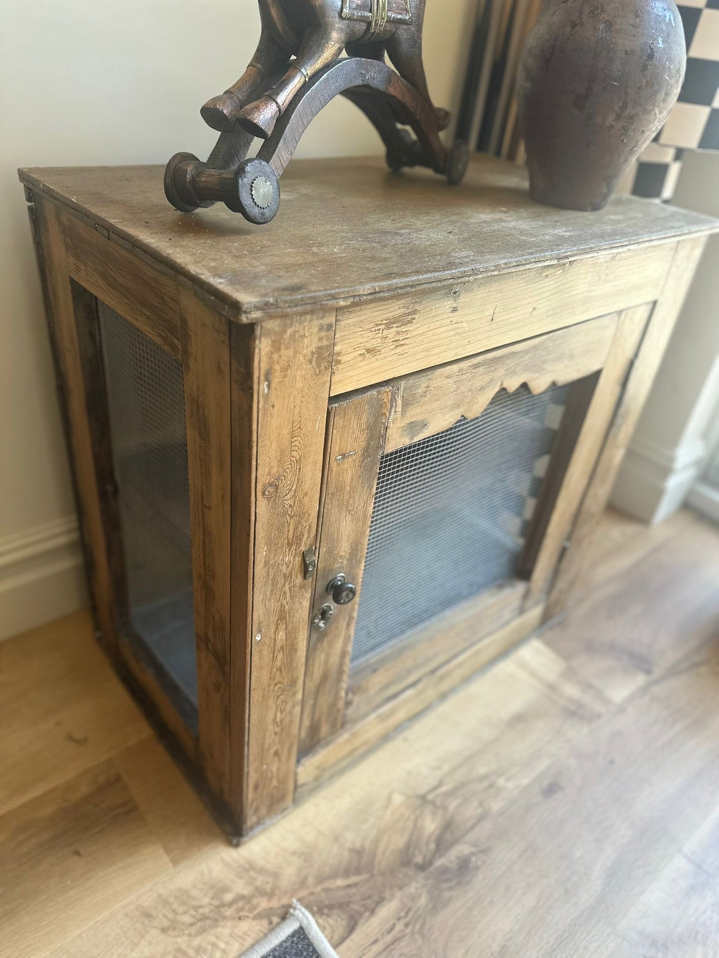rustic bedside table, unit, cold store, largest