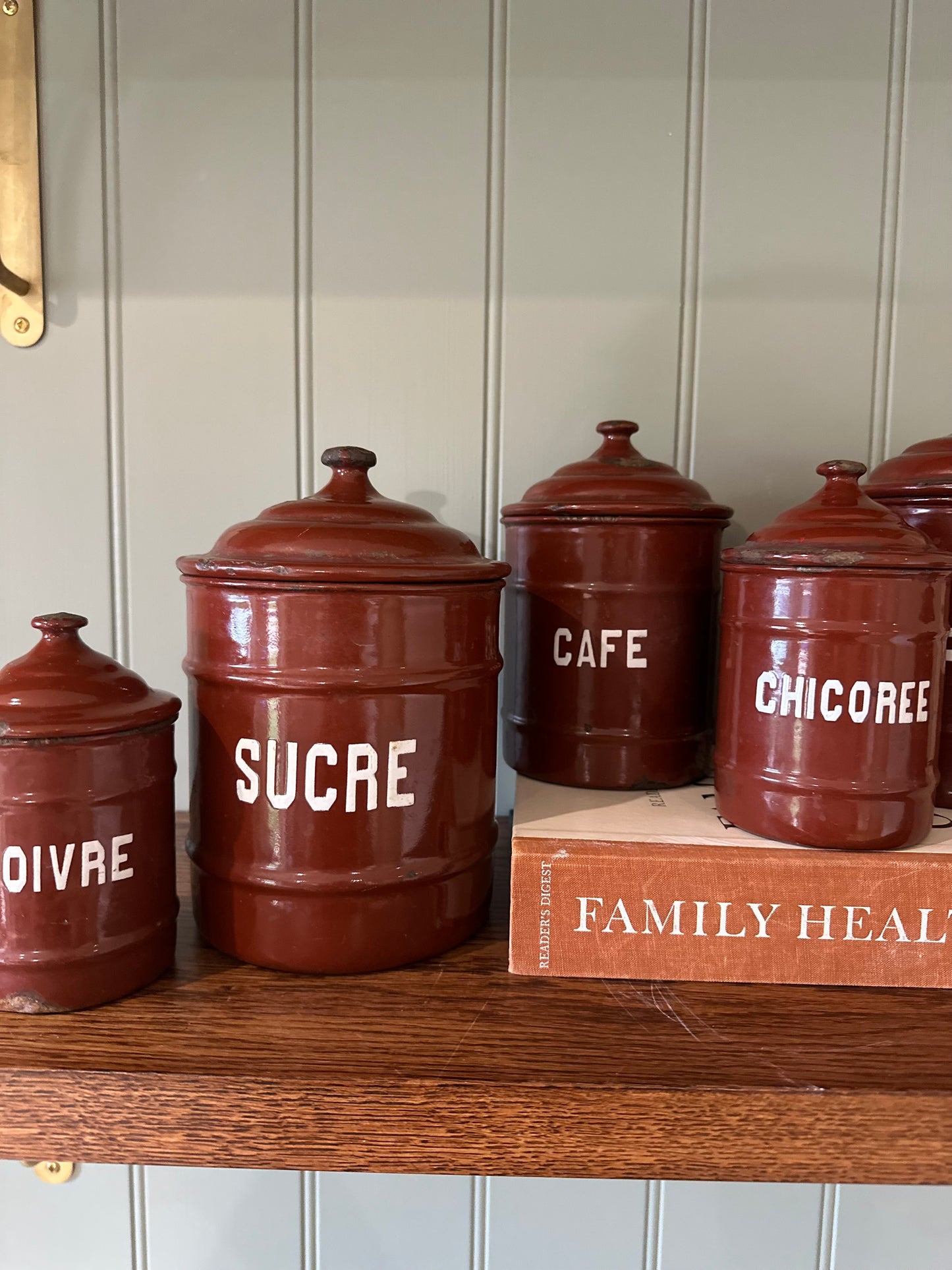 French container set kitchen vintage