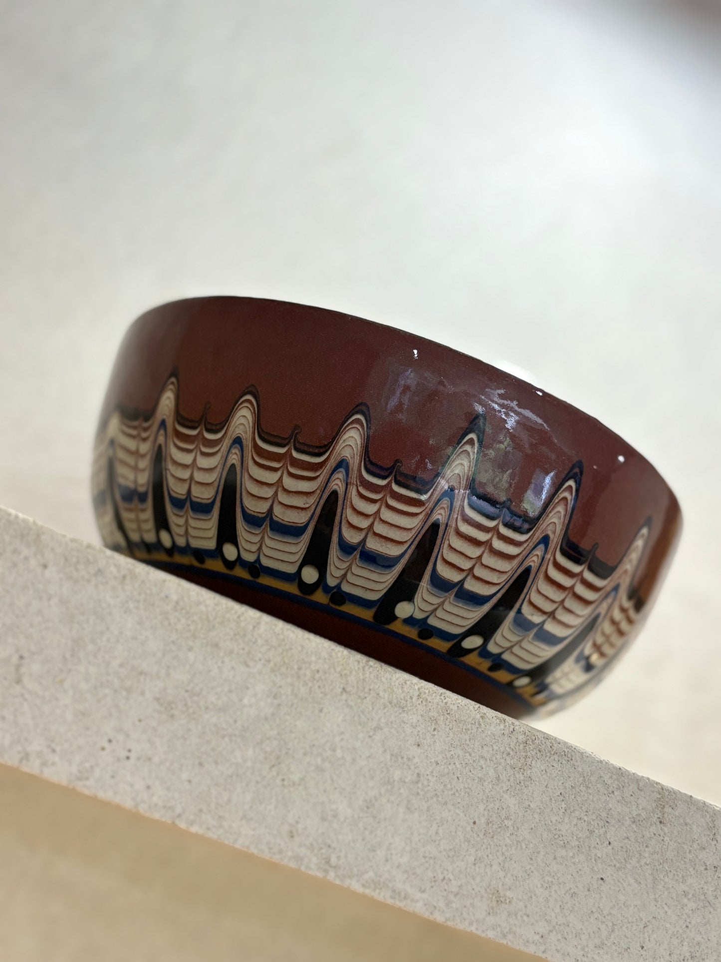 Vintage Romanian Trojan wear bowl