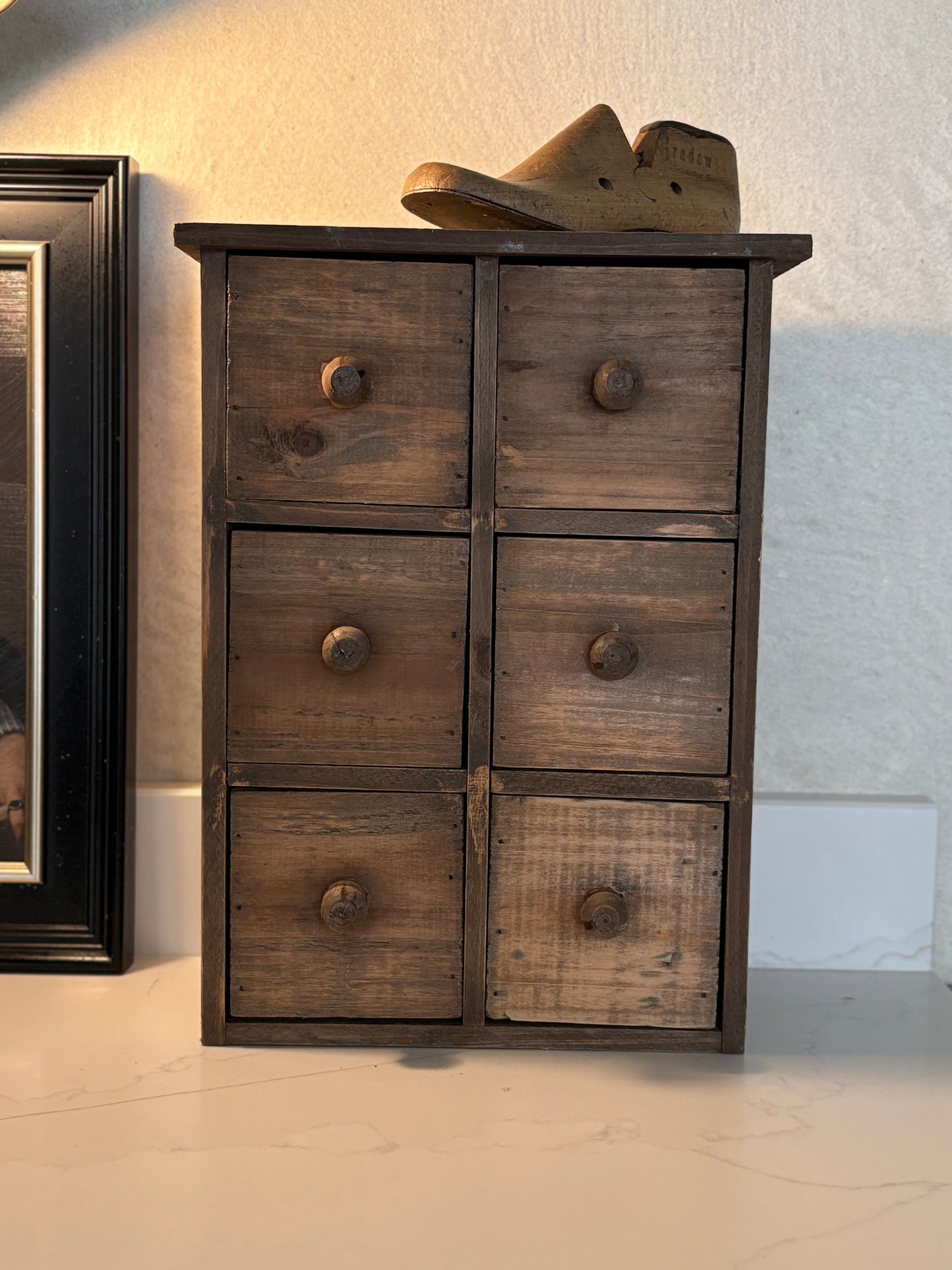 Vintage wooden draws