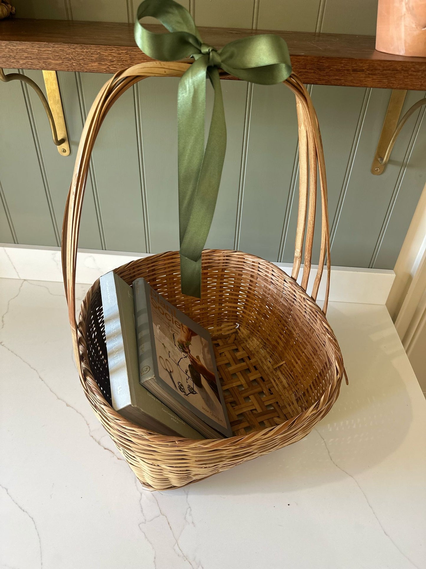 large high handle basket French