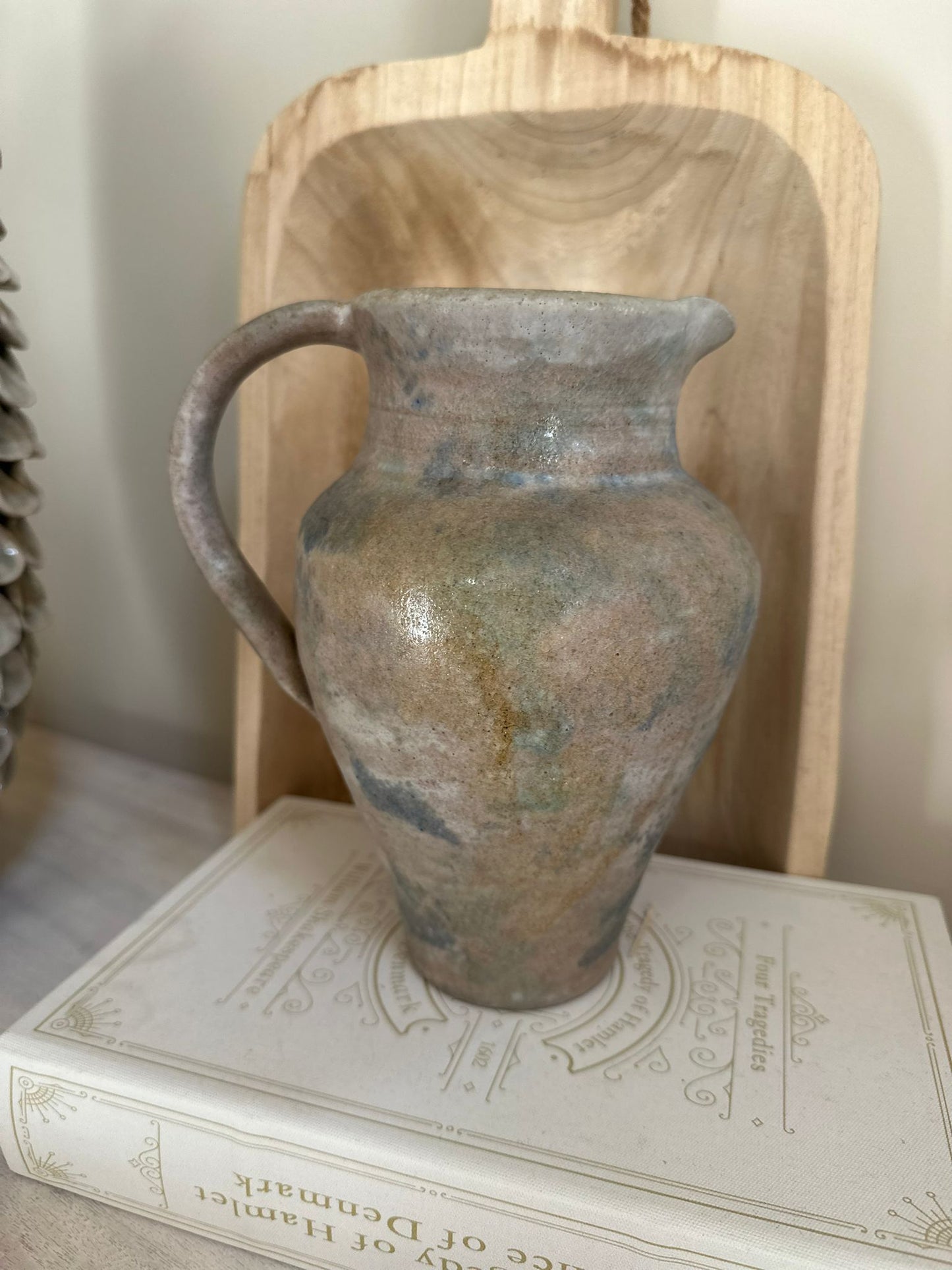 vintage French jug vase medium size