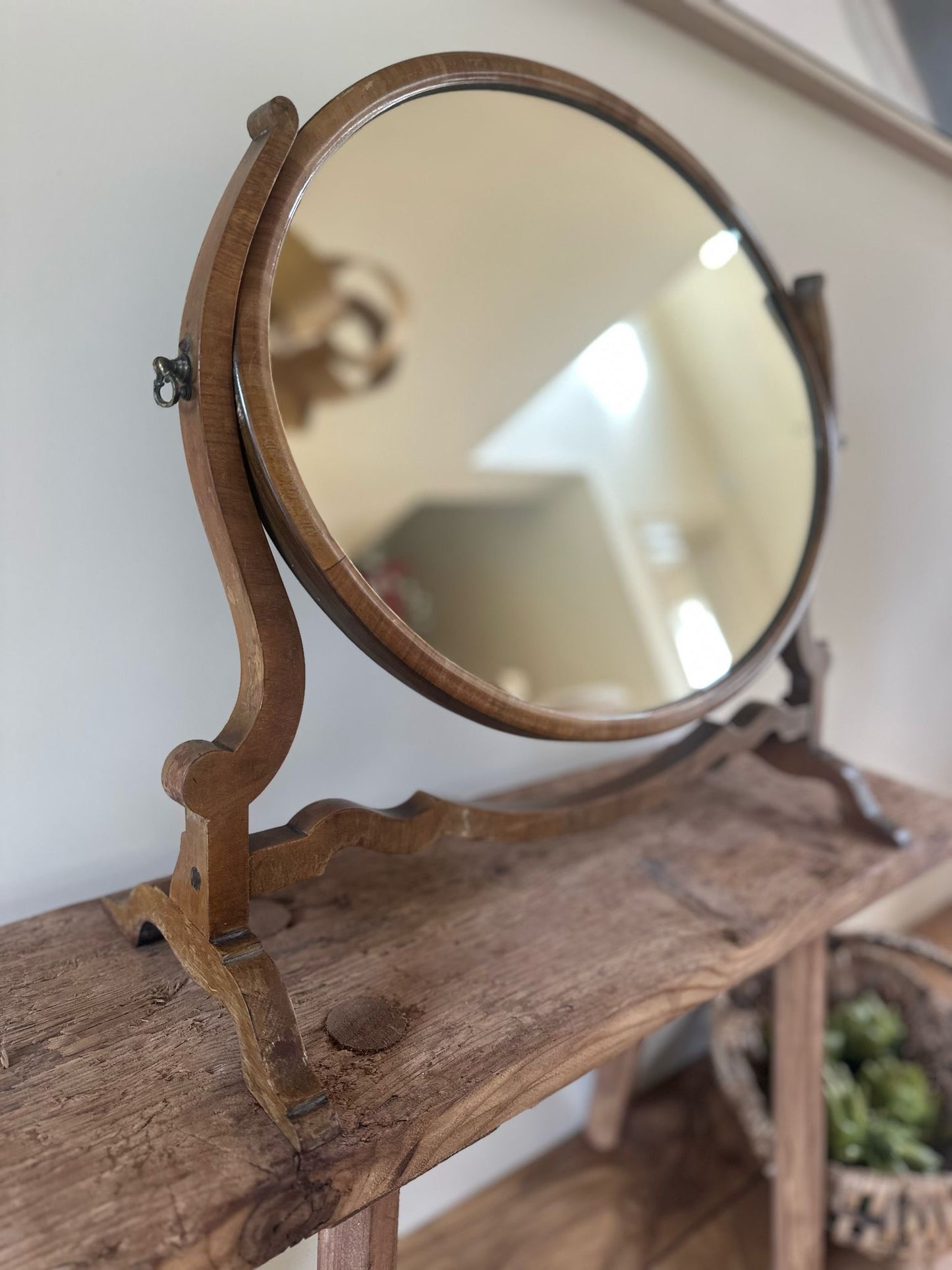Victorian skeleton dressing table mirror πͺ