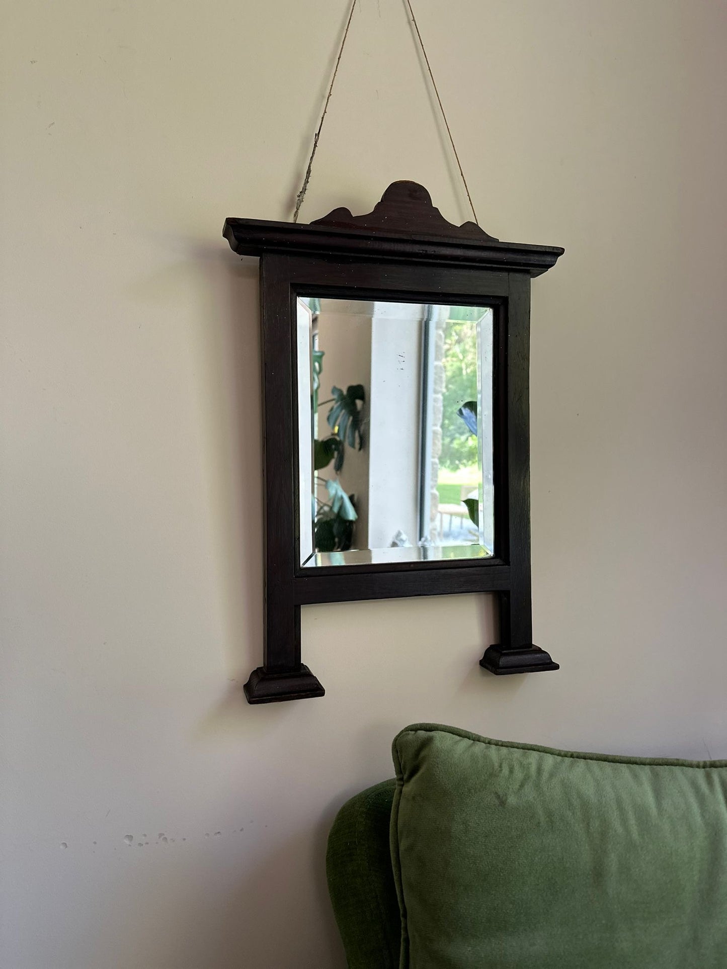 Victorian beveled mirror 🪞rare