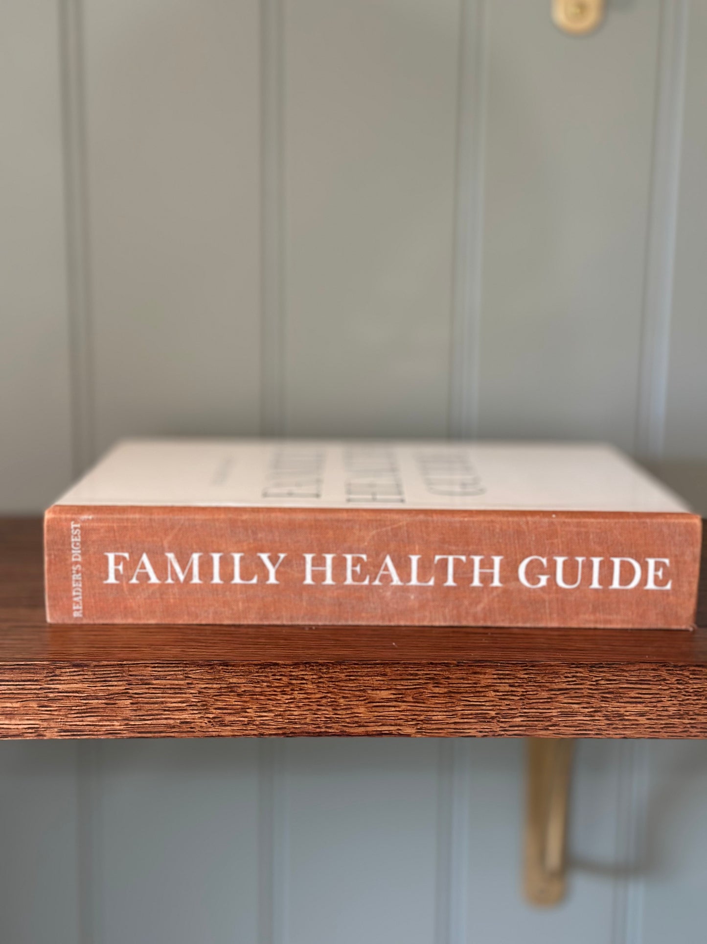 Vintage readers digest family health styling book