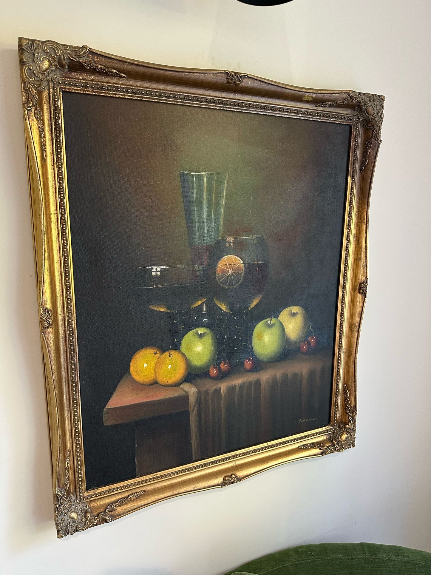 still life wall art signed painting 🖼️