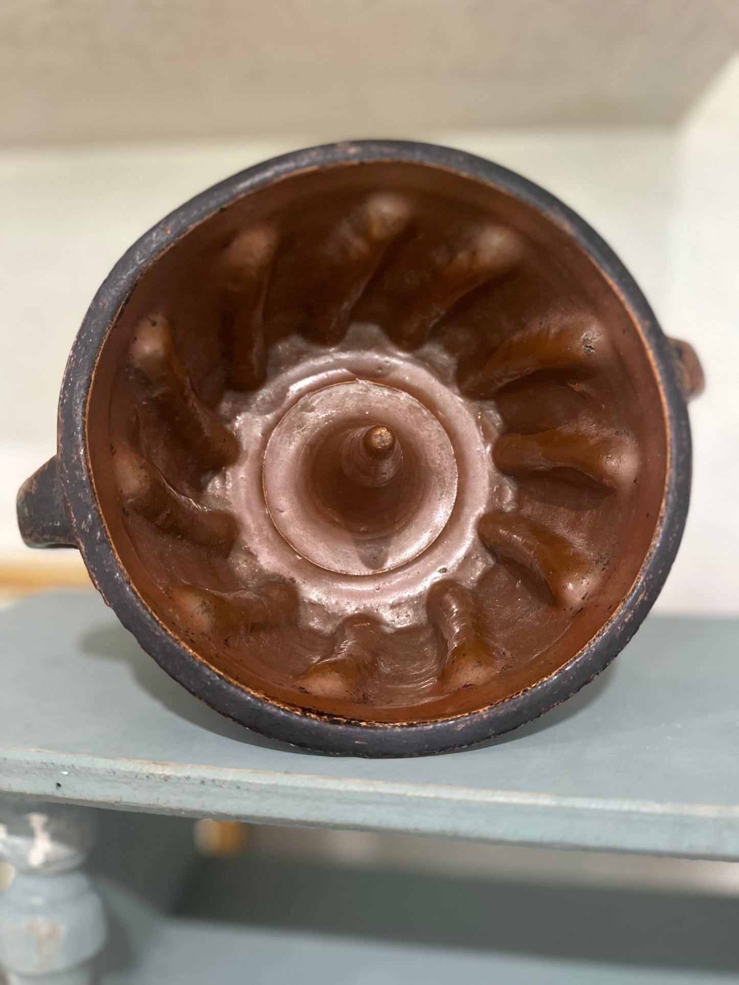 Vintage Italian flan dish - Rare