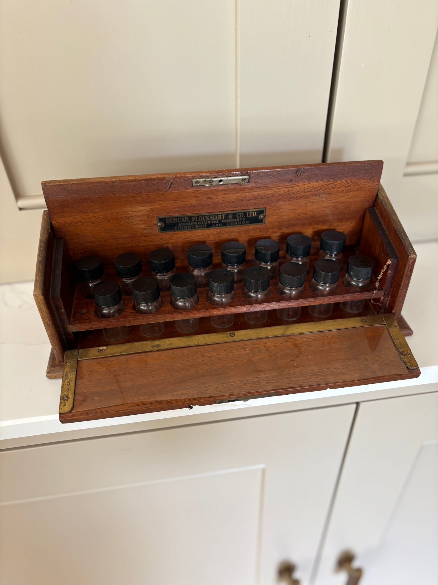 Vintage medical box supplies essence