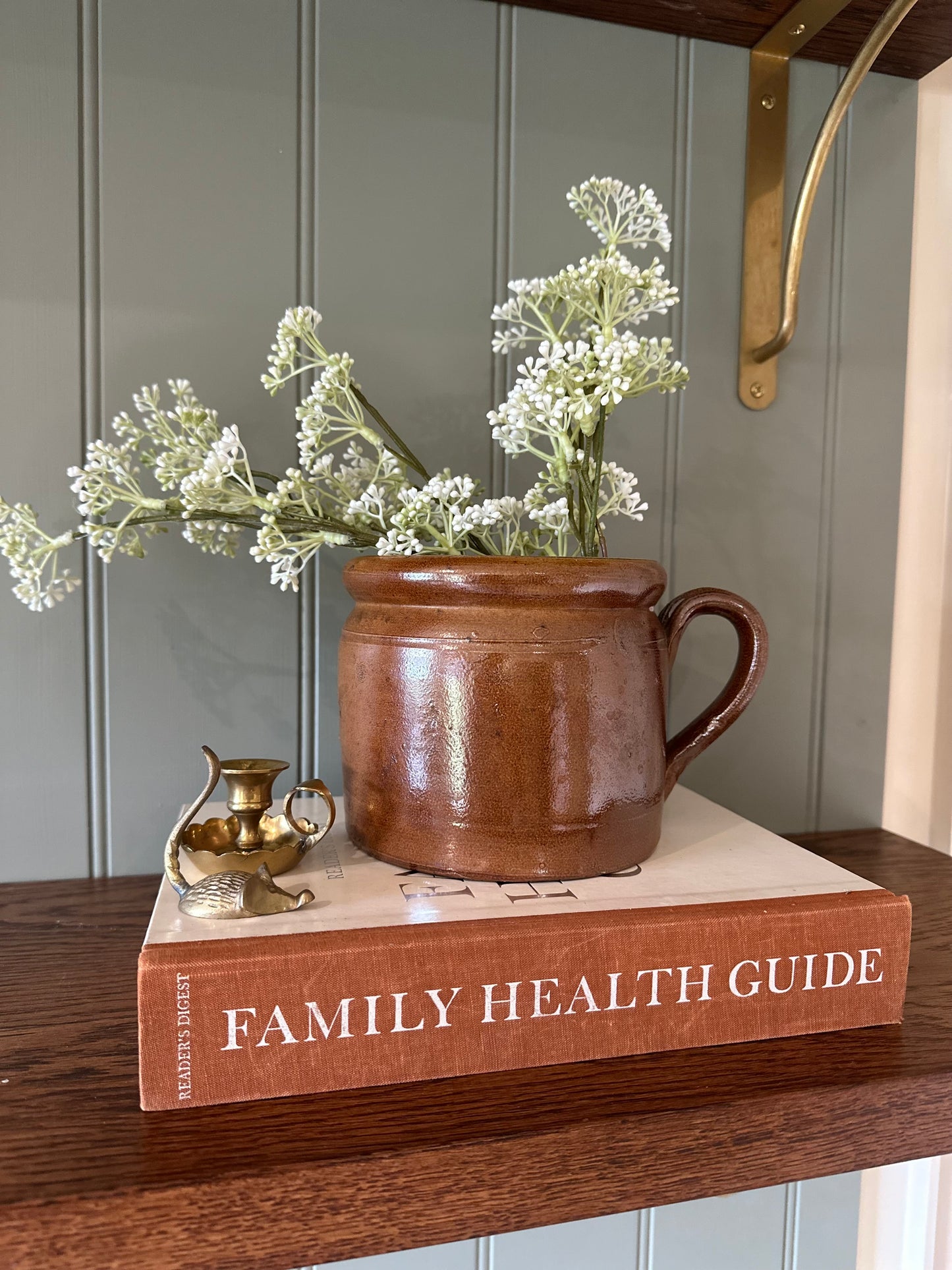 XL French pot vintage - toffee