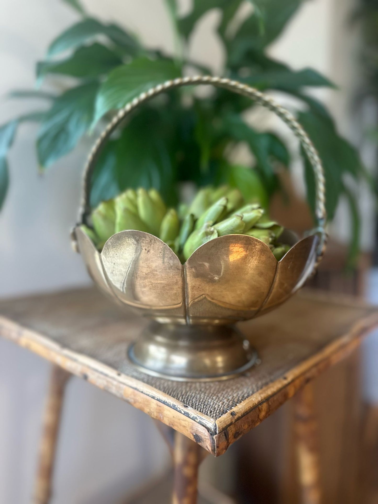 Victorian fruit bowl scallop decorative