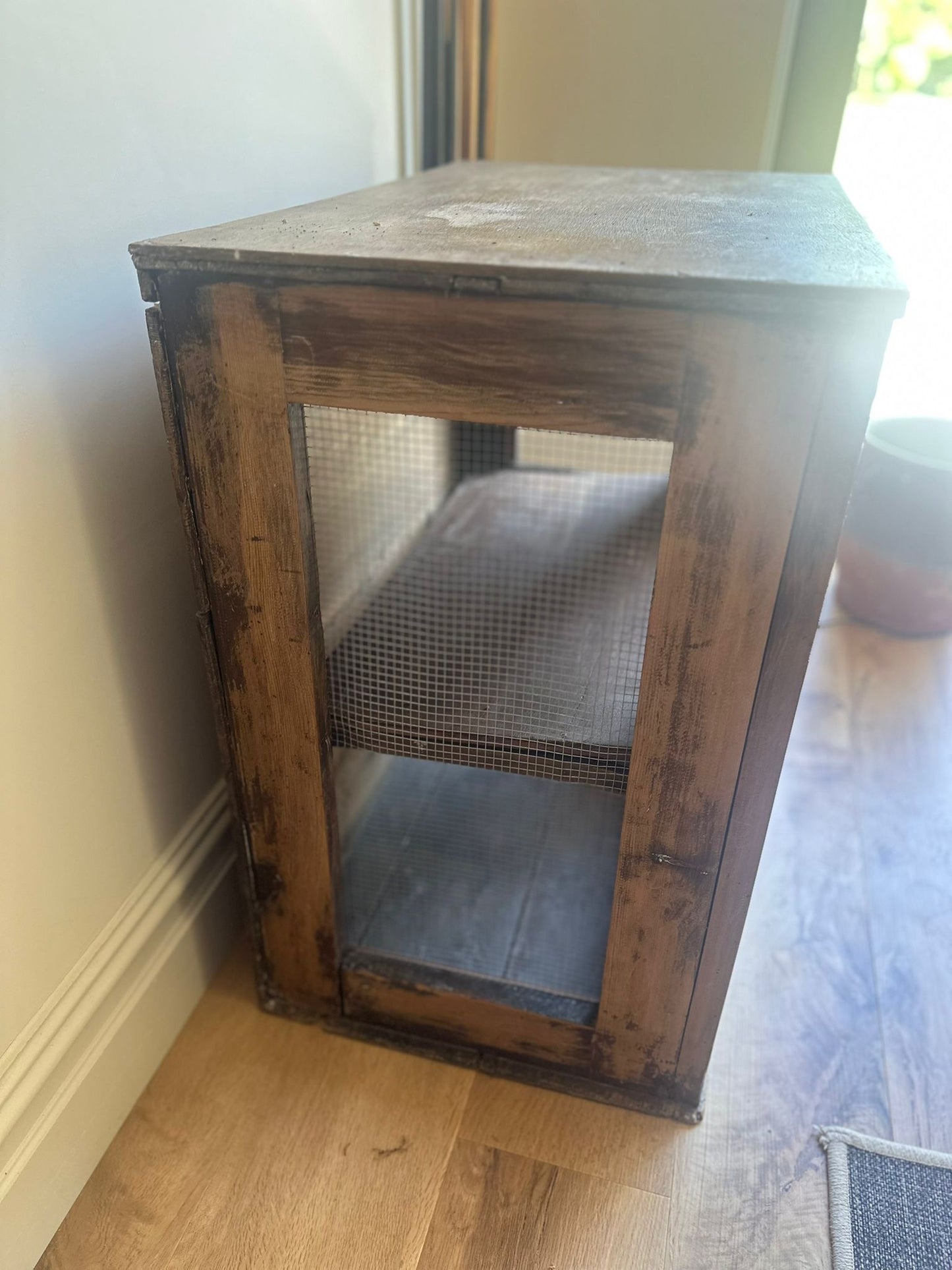 rustic bedside table, unit, cold store, largest