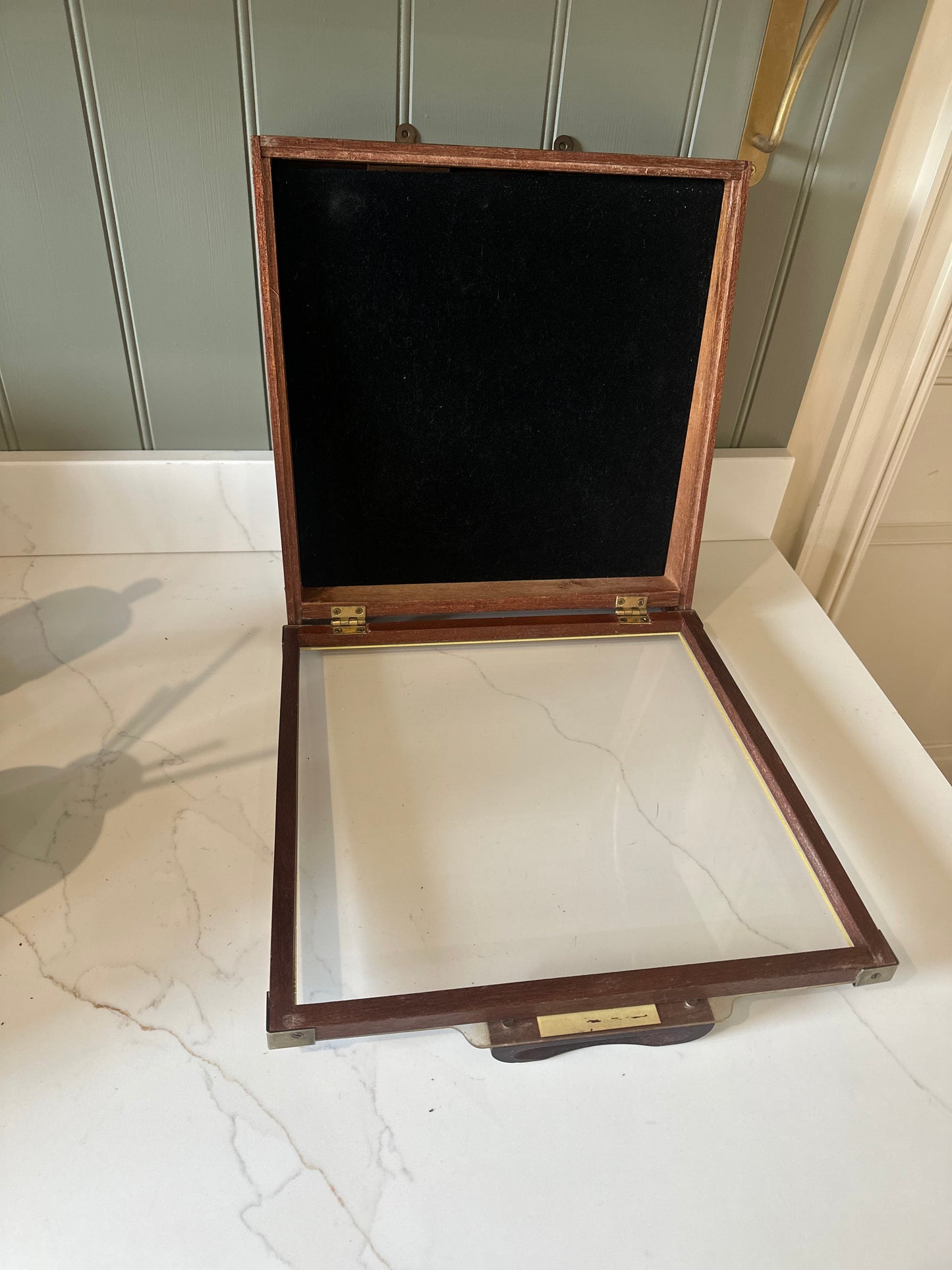 Vintage shop display cabinet jewellery