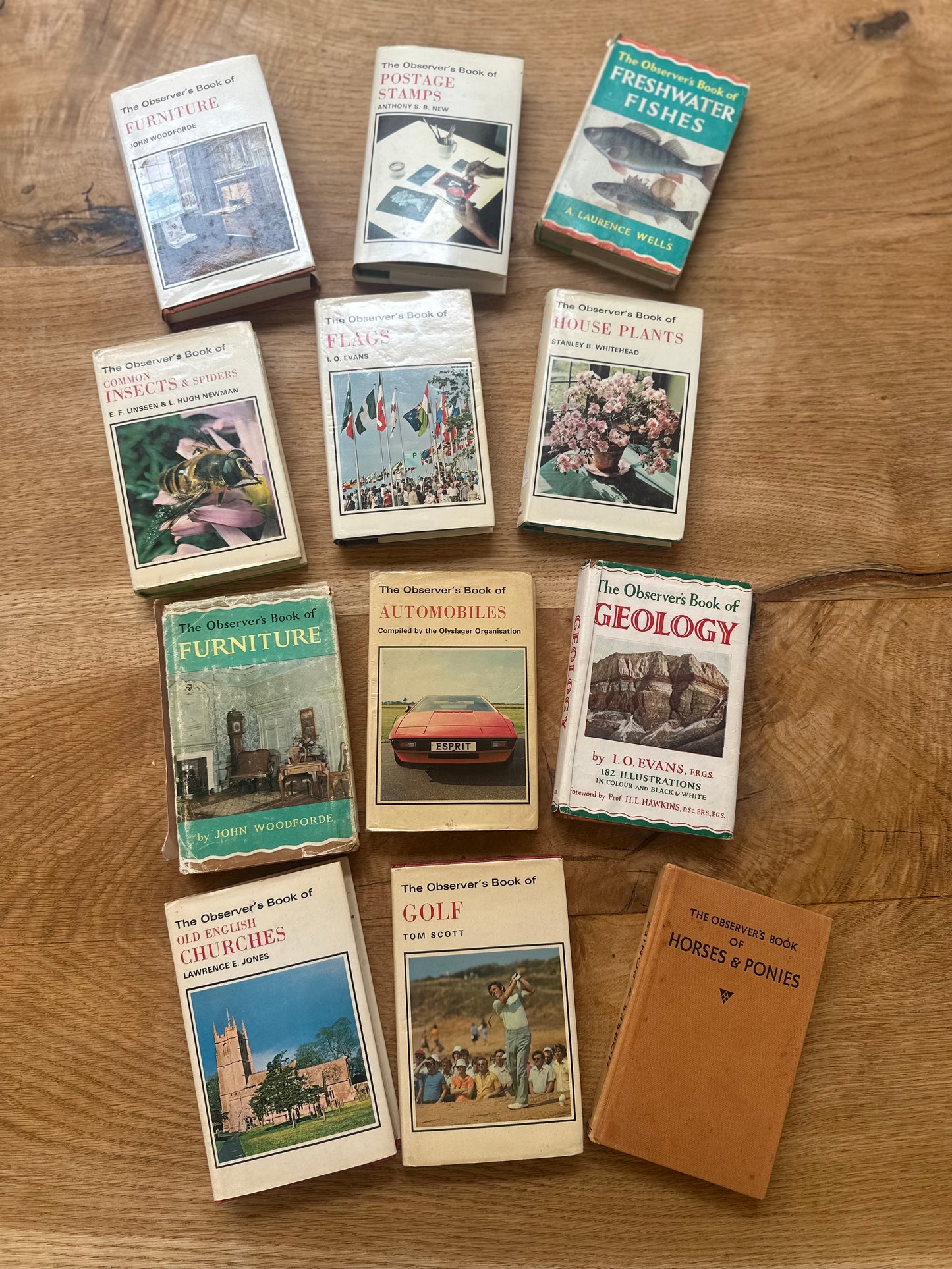 Vintage Observers books with covers