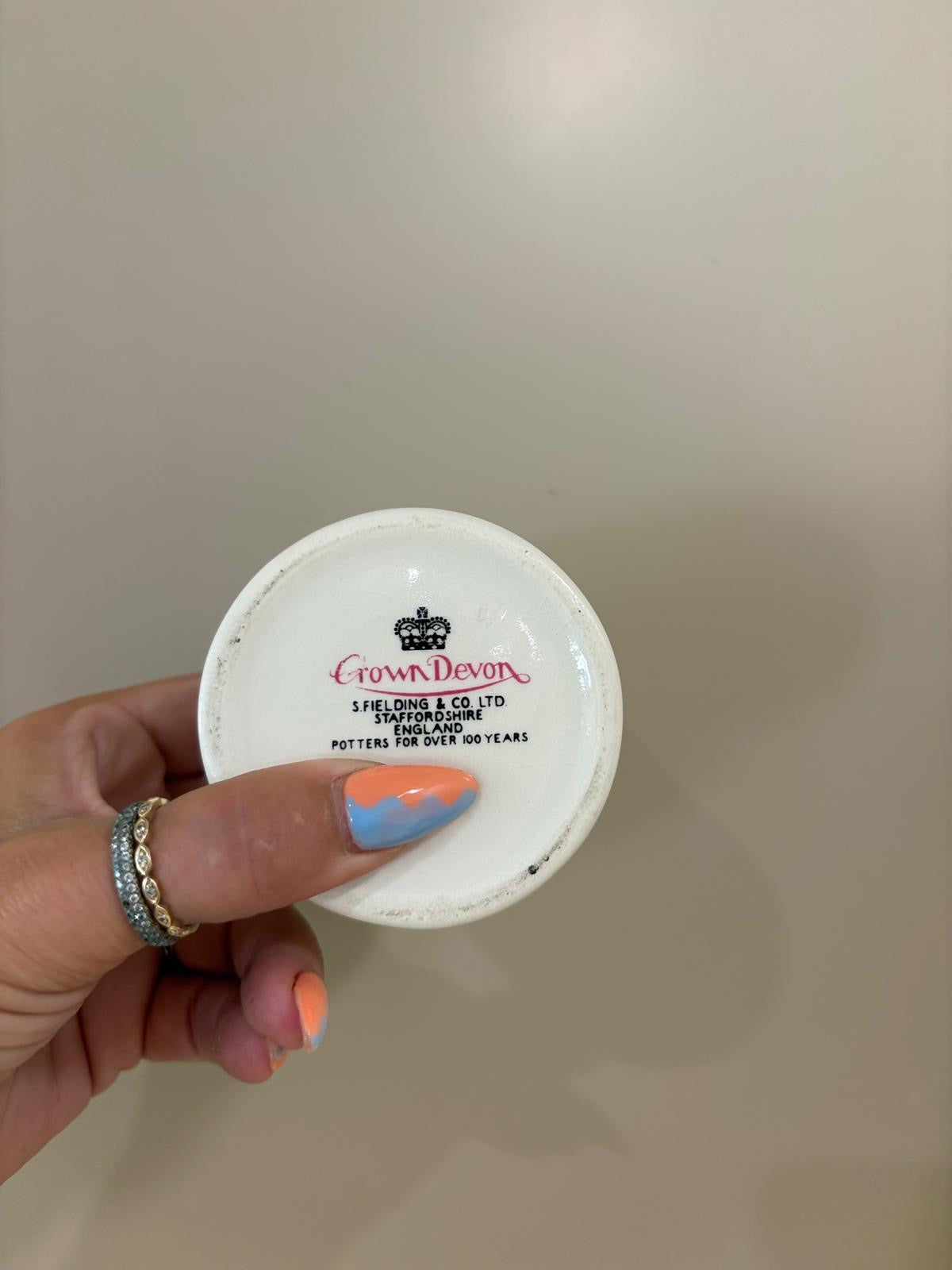 Fortnum & Mason vintage caviar jar