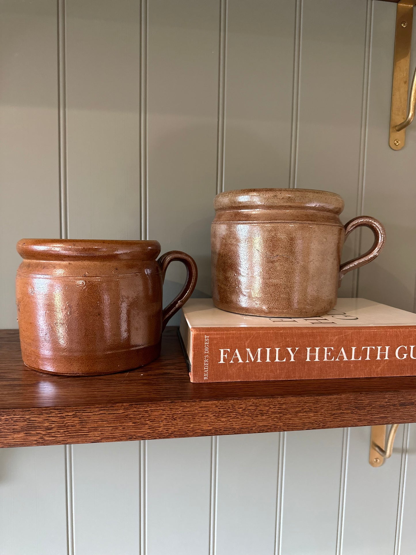 XL French pot vintage - toffee