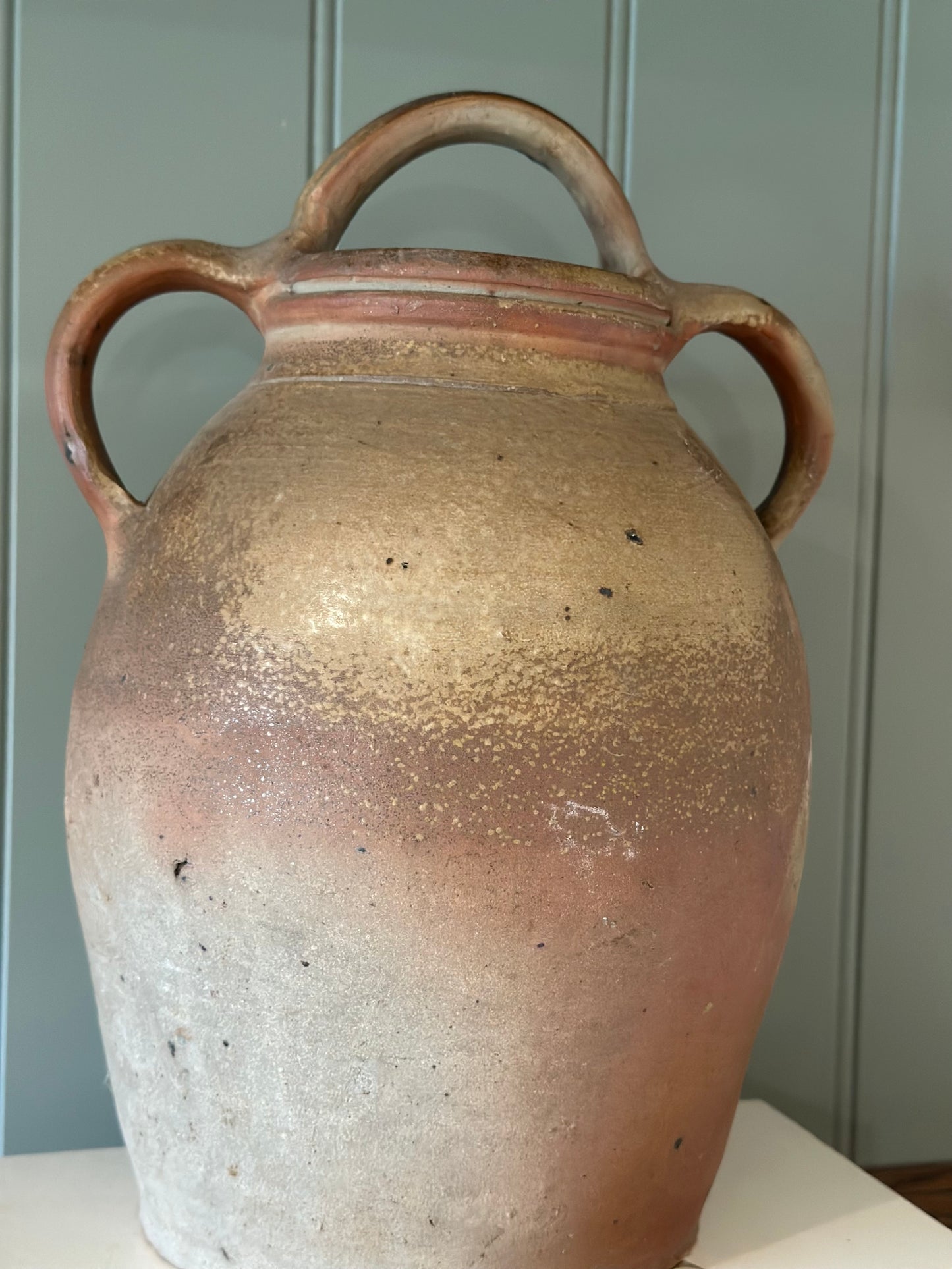 French triple handle nosey pot