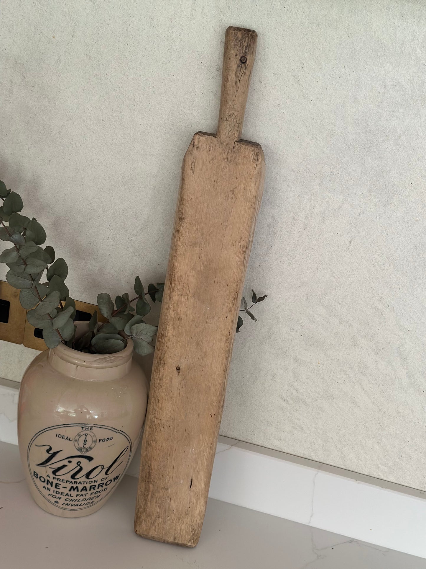 Vintage solid wood slim wash board