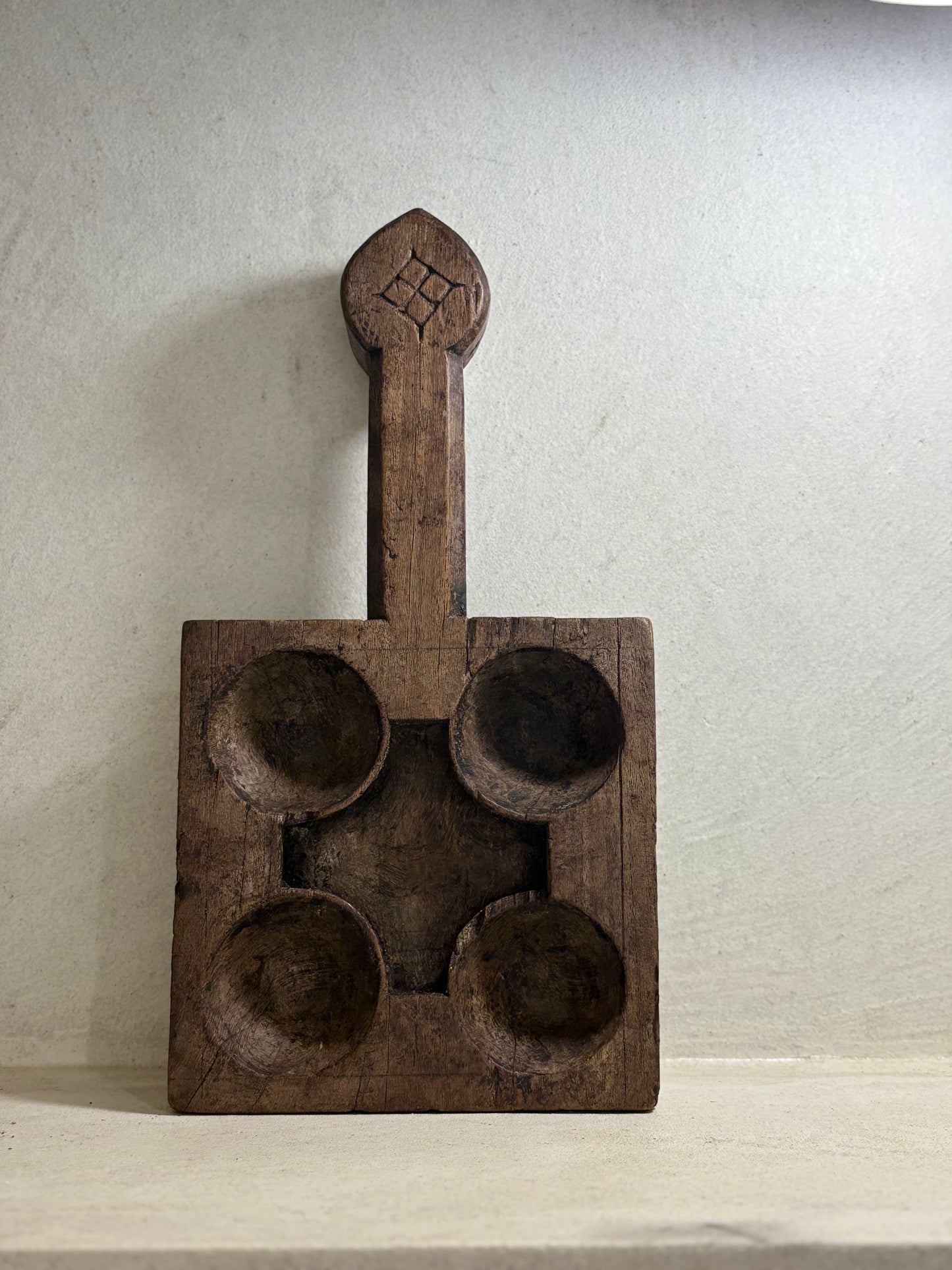 Indian massala dish scoop wooden