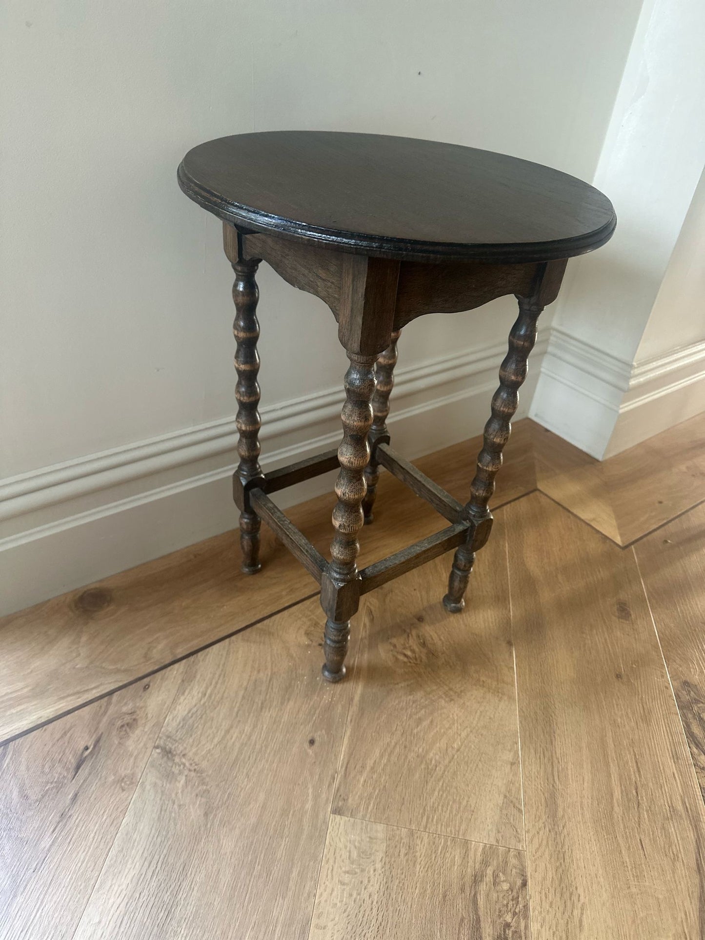 bobbin leg side table plant 🪴 stand