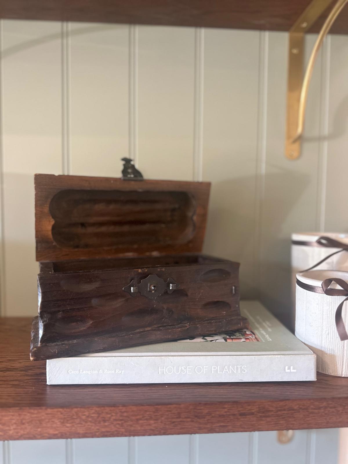 scratch built treasure chest vintage box
