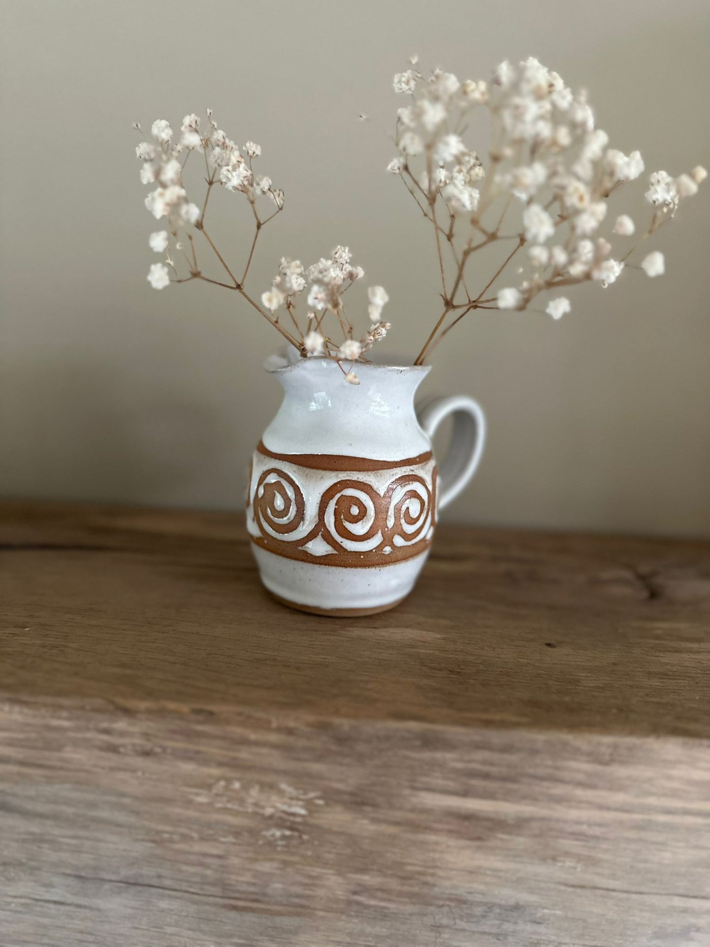Vintage Studio pottery creamer