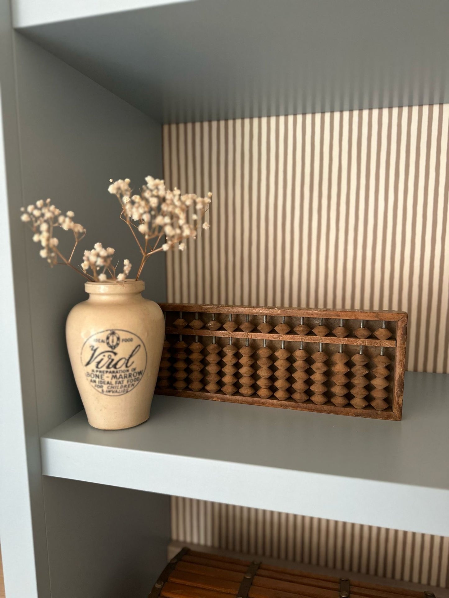 vintage Japanese school abacus wooden