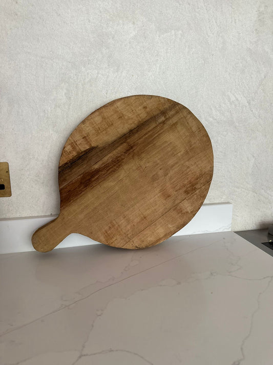 Vintage Giant solid wood chopping board for display