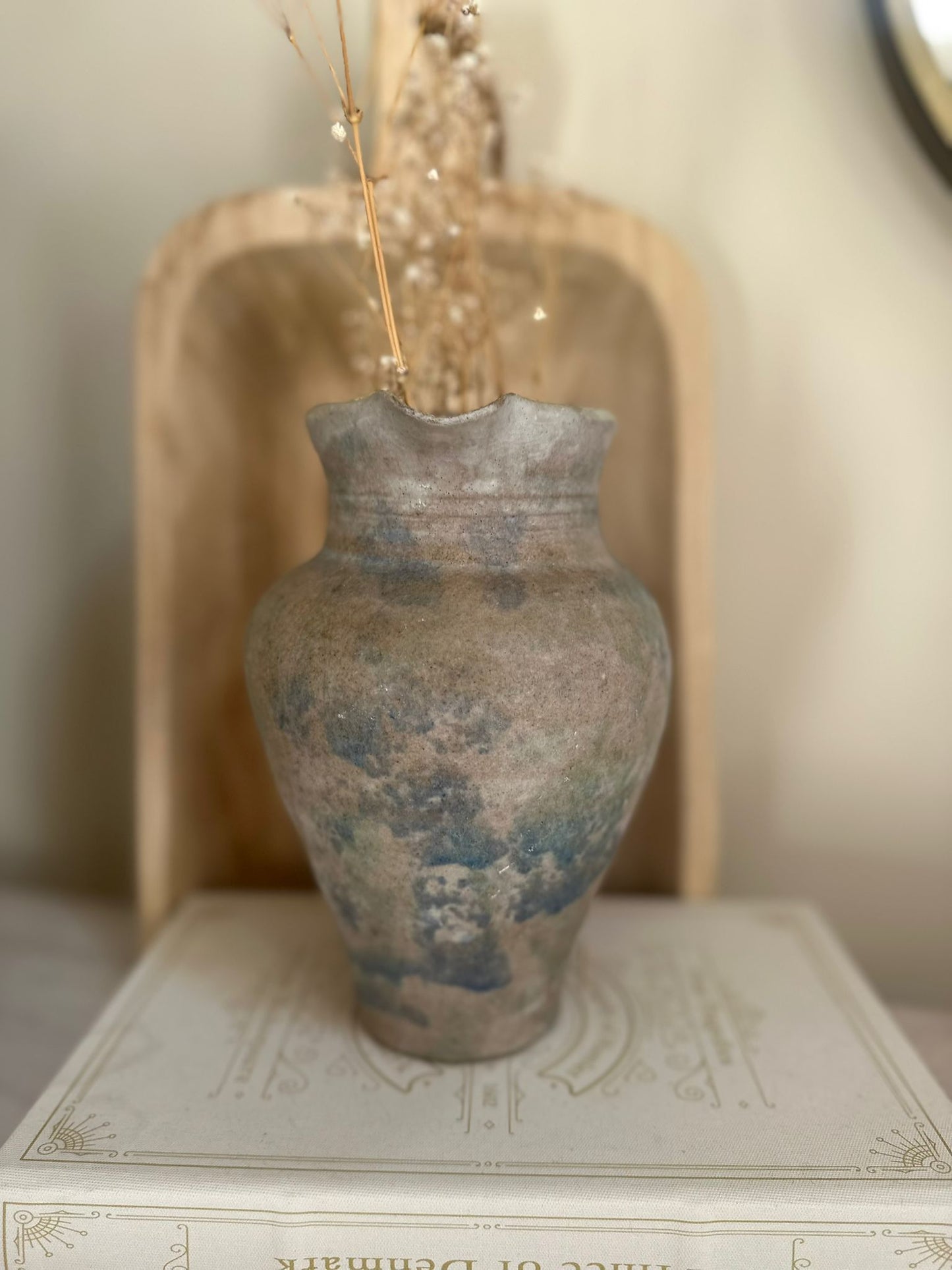 vintage French jug vase medium size