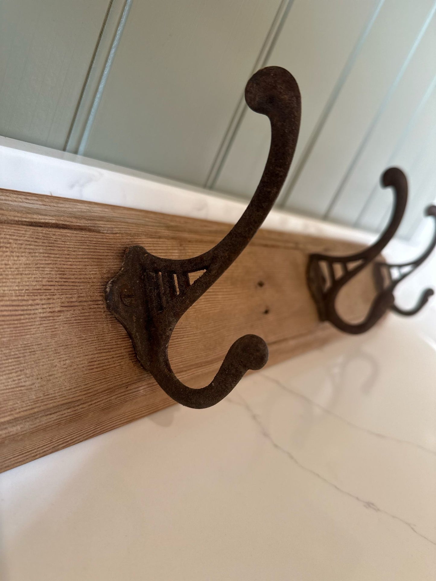 vintage French coat hooks 🪝