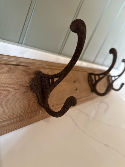 vintage French coat hooks 🪝