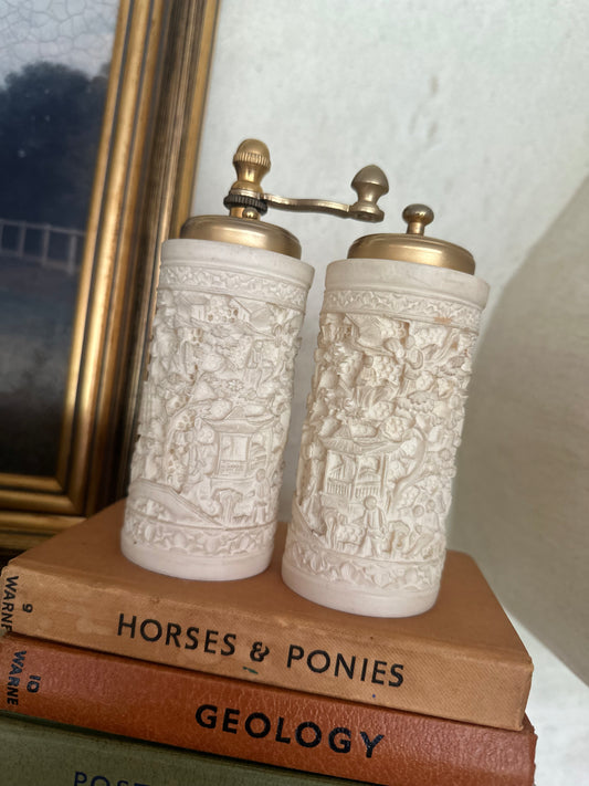 Vintage Italian salt & pepper