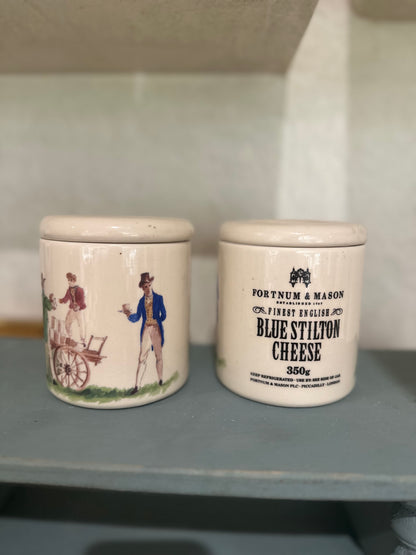 Rare vintage fortnum & mason lidded jars