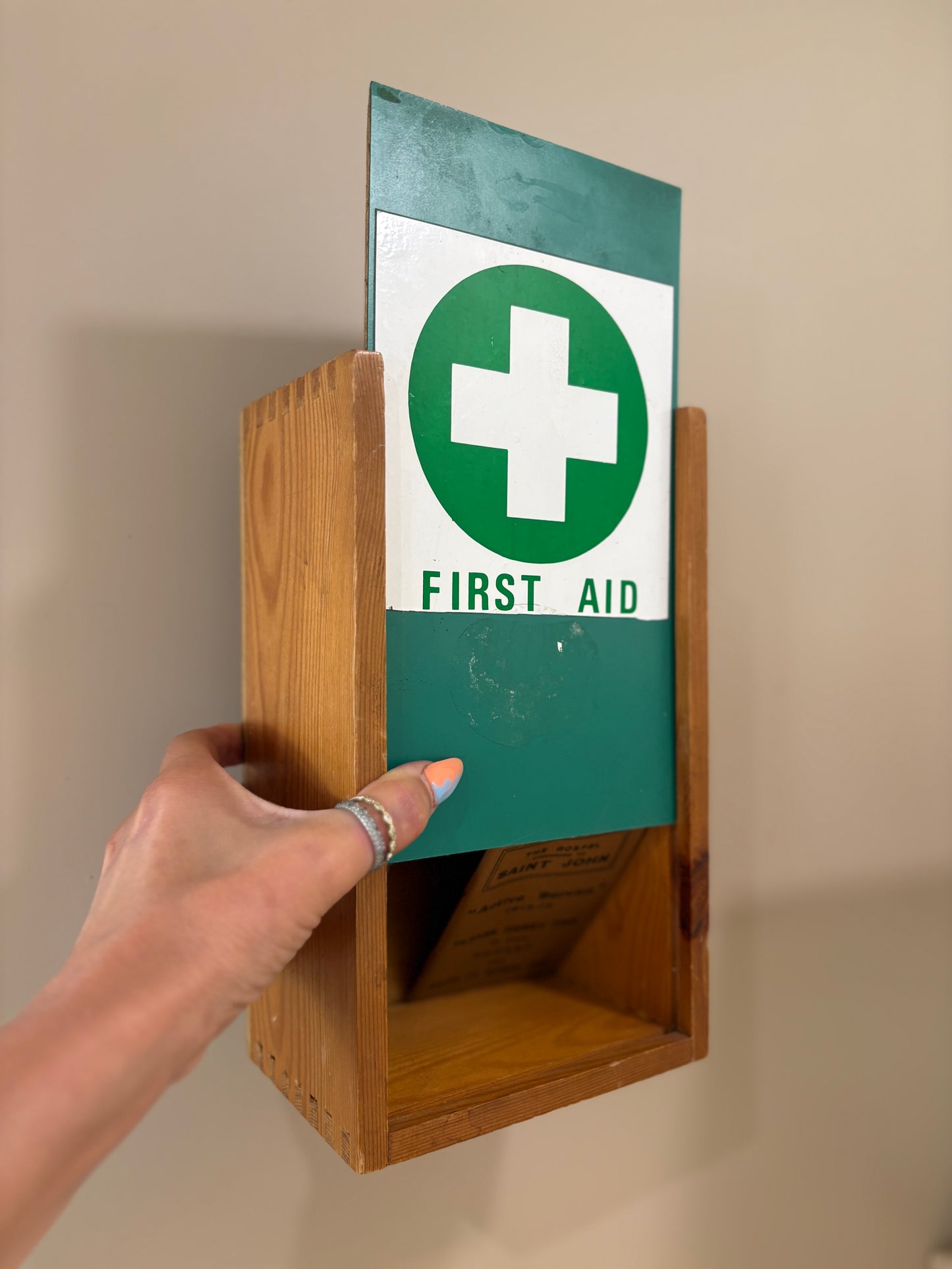 Vintage first aid box