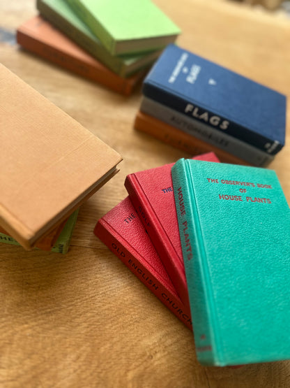 Vintage Observers books with covers