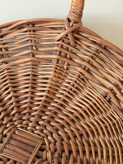 Flower trug forage basket vintage large