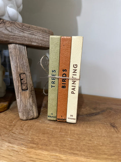 3 x observers books bundle - organic colours