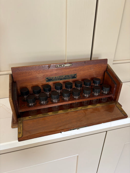 Vintage medical box supplies essence